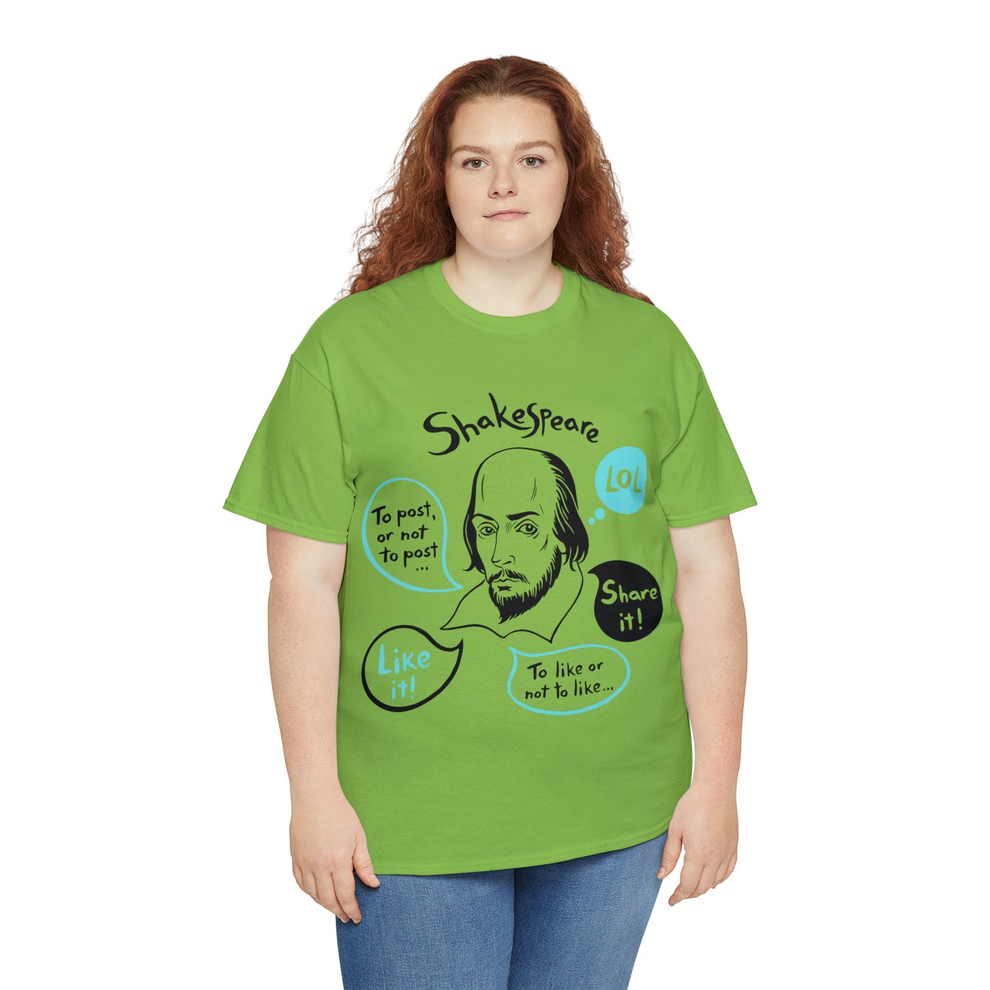 21st Century SHAKESPEARE  (light) - Unisex Heavy Cotton Tee