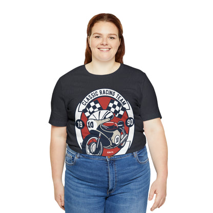 CLASSIC MOTORCYCLE RACING TEAM - Unisex Jersey Short Sleeve Tee