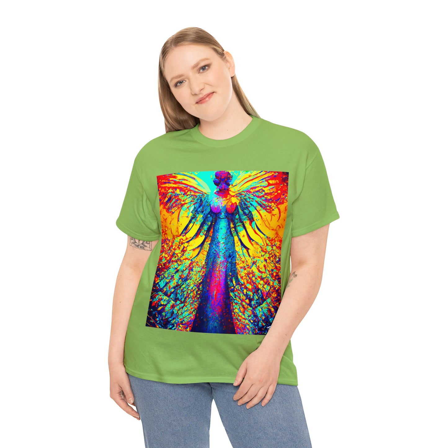 GUARDIAN MOTHER - Airt on a Shirt  - Unisex Heavy Cotton Tee - AUS
