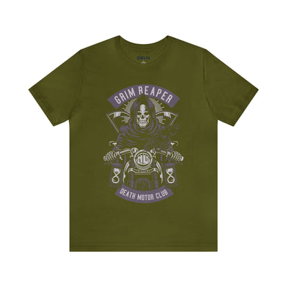GRIM REAPER Moto Club - Unisex Jersey Short Sleeve Tee