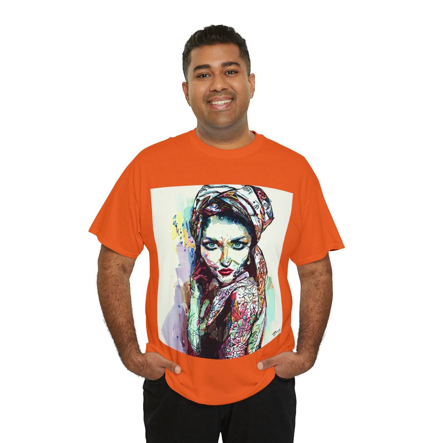 EASTERN BEAUTY - Airt on a Shirt  - Unisex Heavy Cotton Tee - AUS
