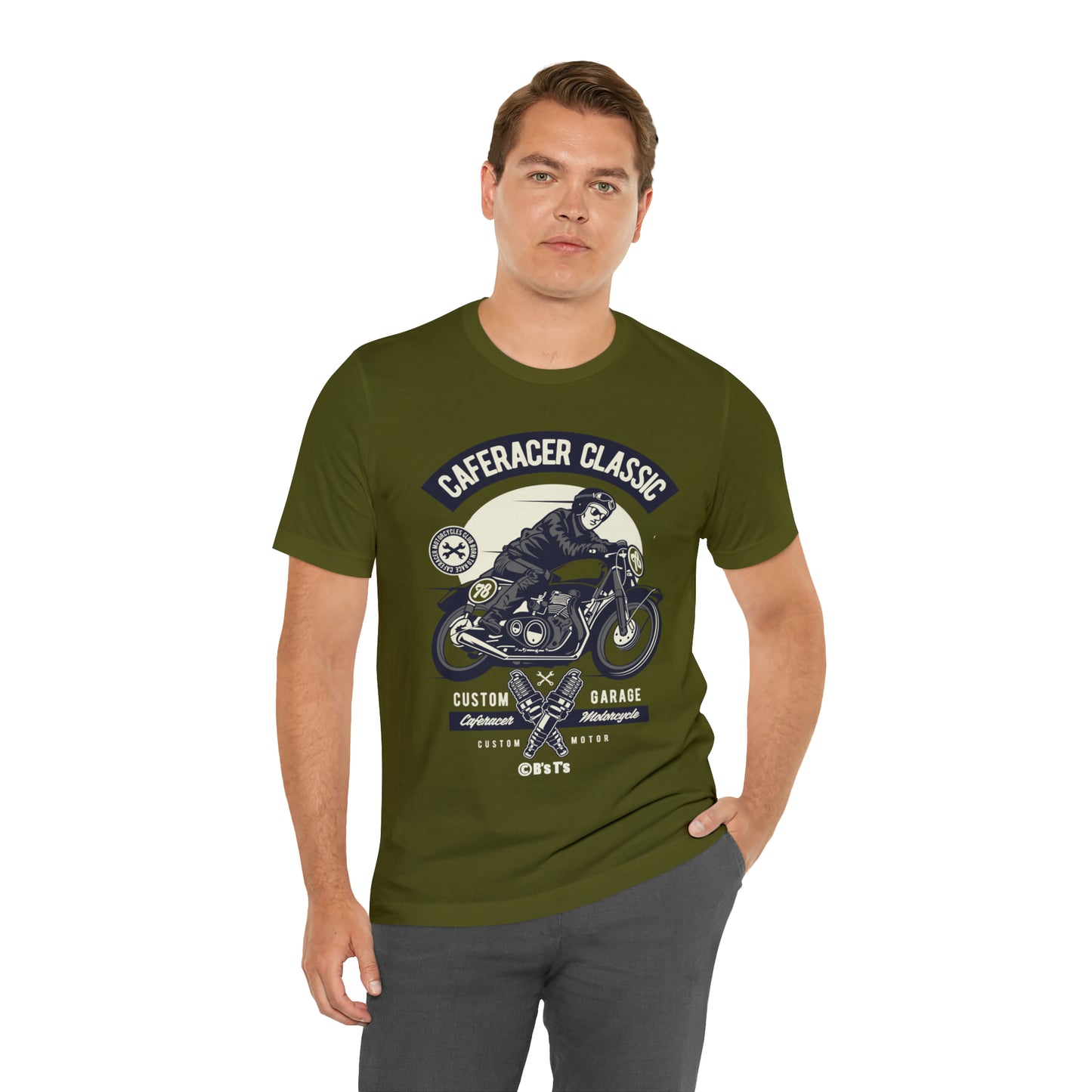 CAFE RACER Classic - Unisex Jersey Short Sleeve Tee
