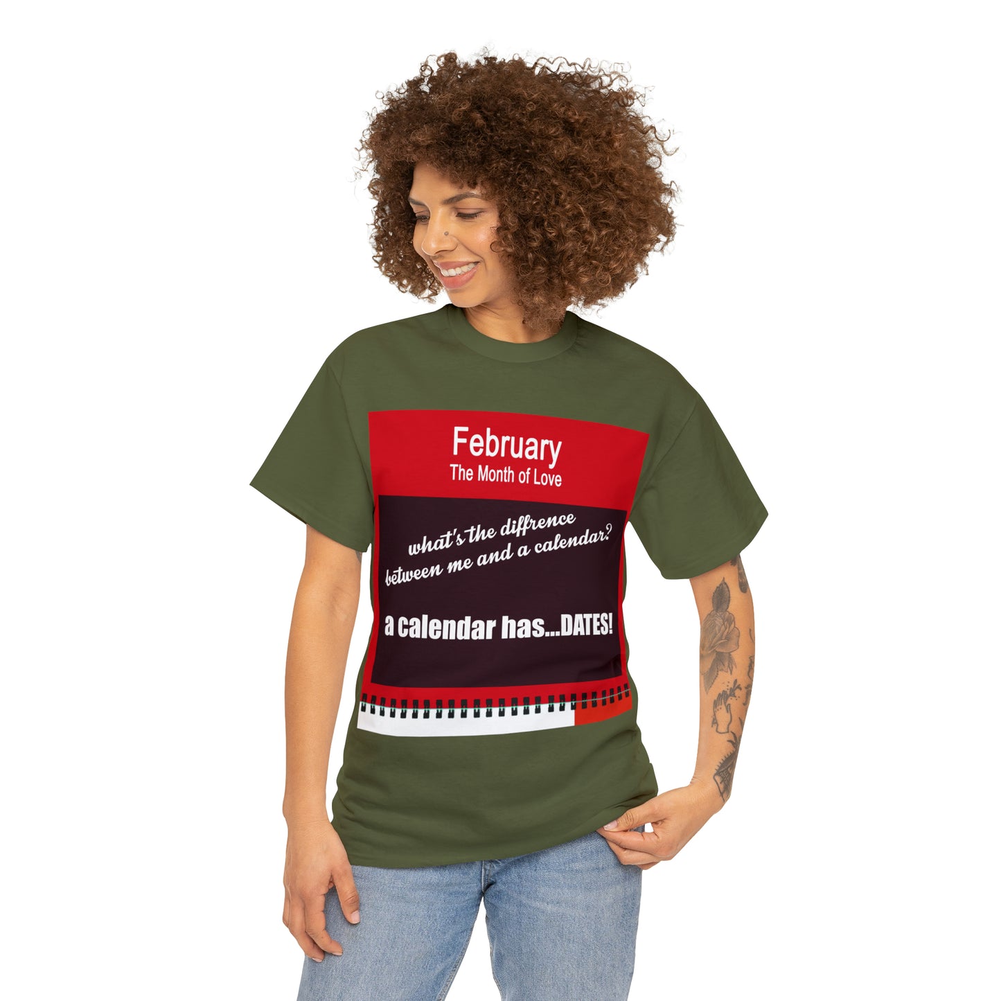 February - The MONTH OF LOVE? - Unisex Heavy Cotton Tee