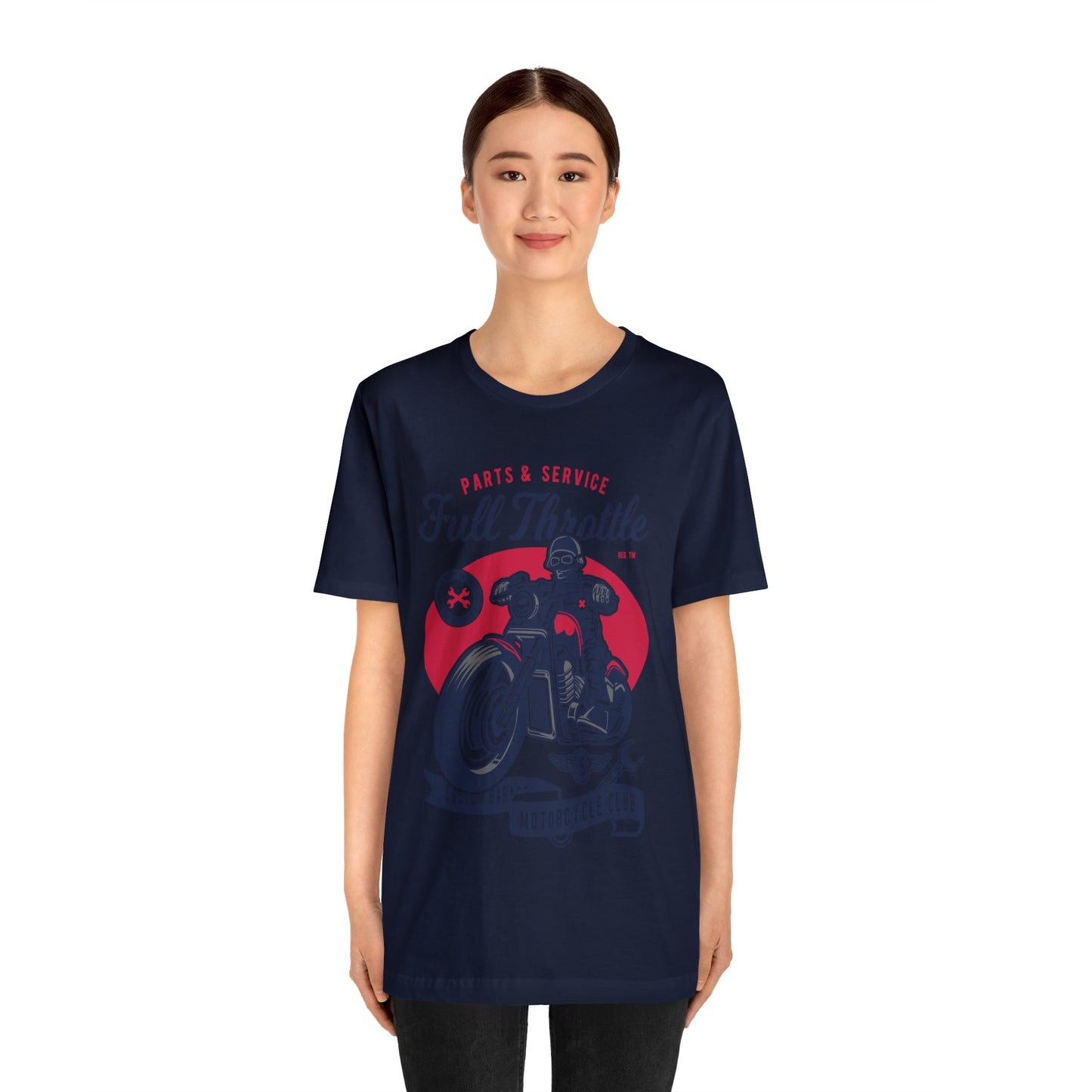 FULL THROTTLE Parts & Service - Unisex Jersey Short Sleeve Tee