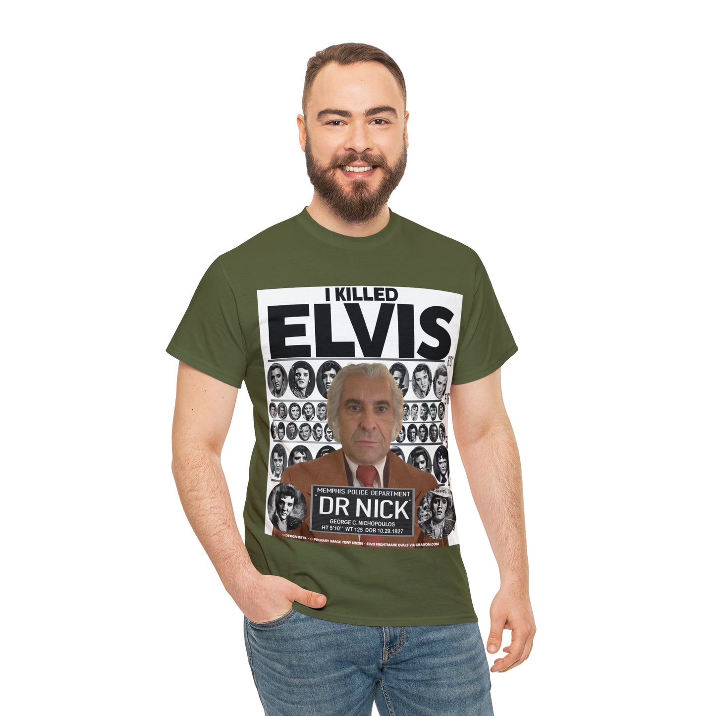 I KI**** ELVIS  - Unisex Heavy Cotton Tee - AUS
