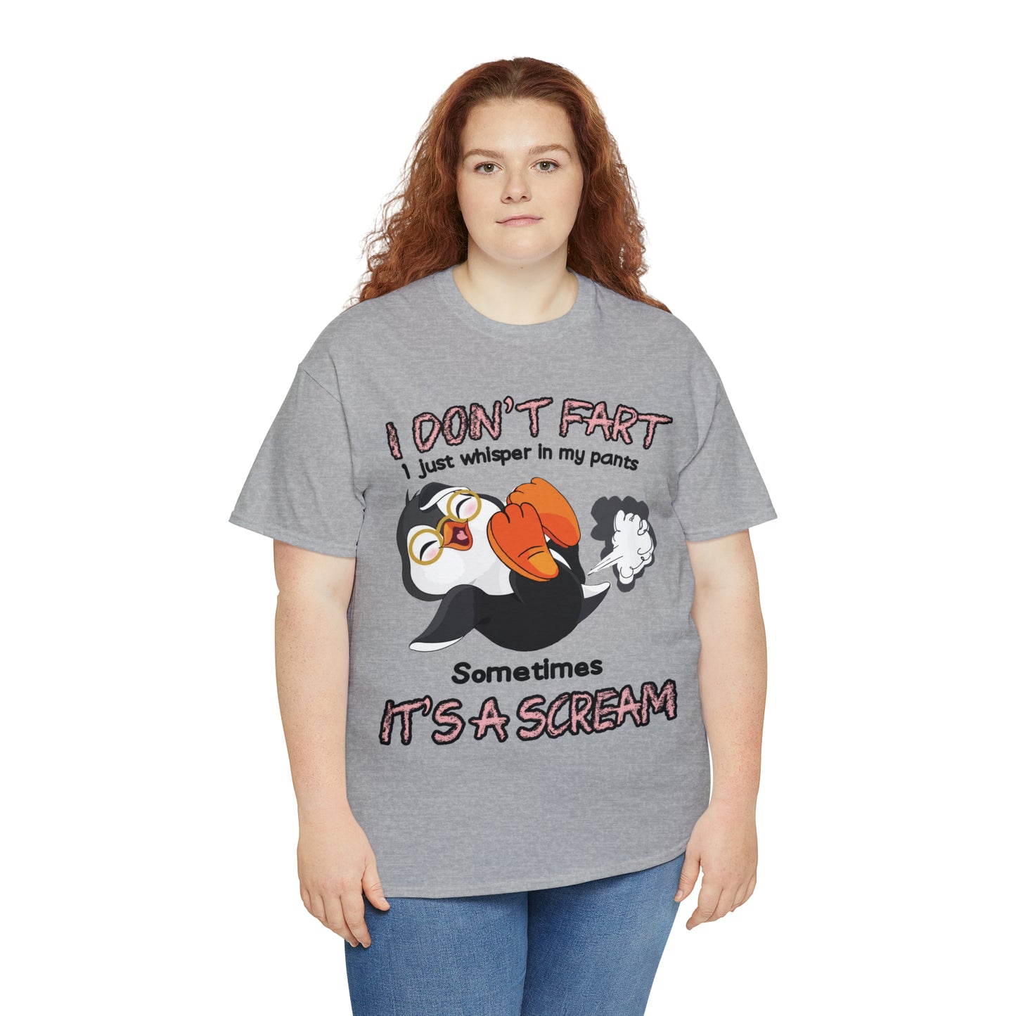 I DON'T FA*T - Funny Unisex Heavy Cotton Tee - USA