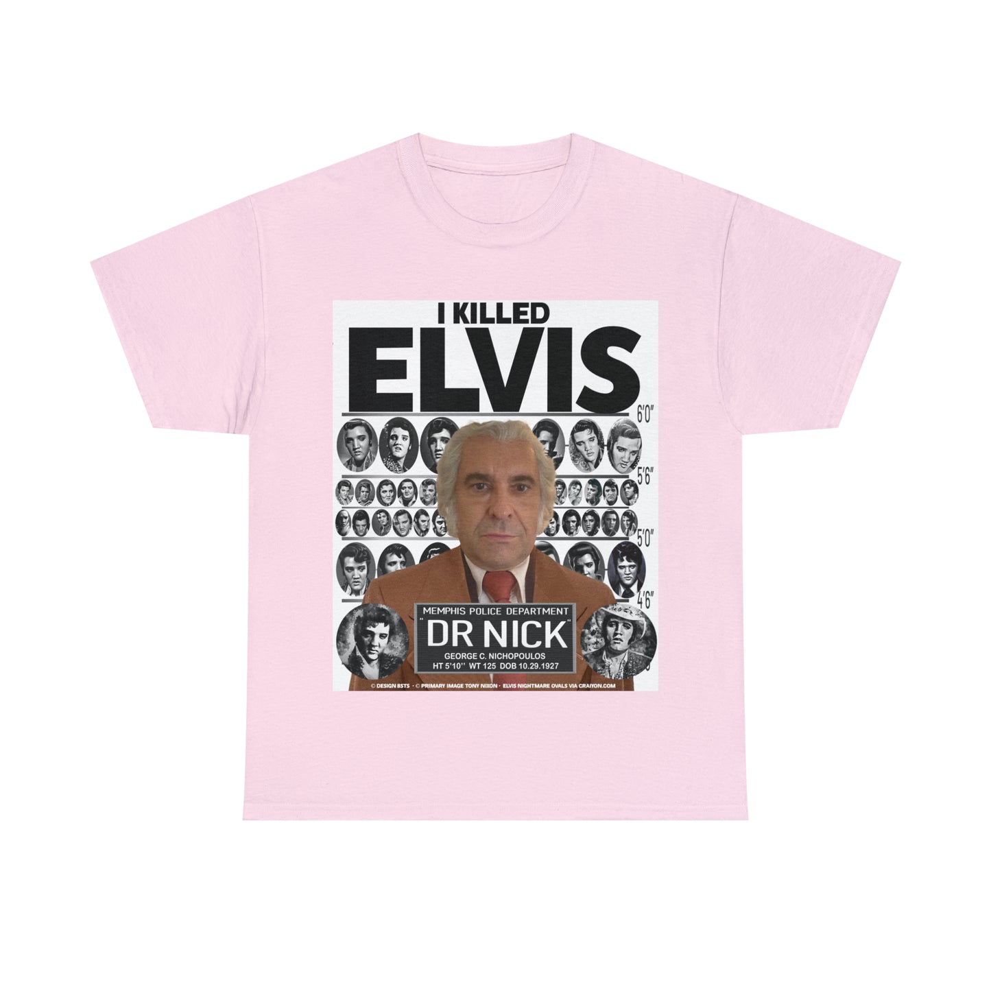 I KI**** ELVIS  - Unisex Heavy Cotton Tee - AUS