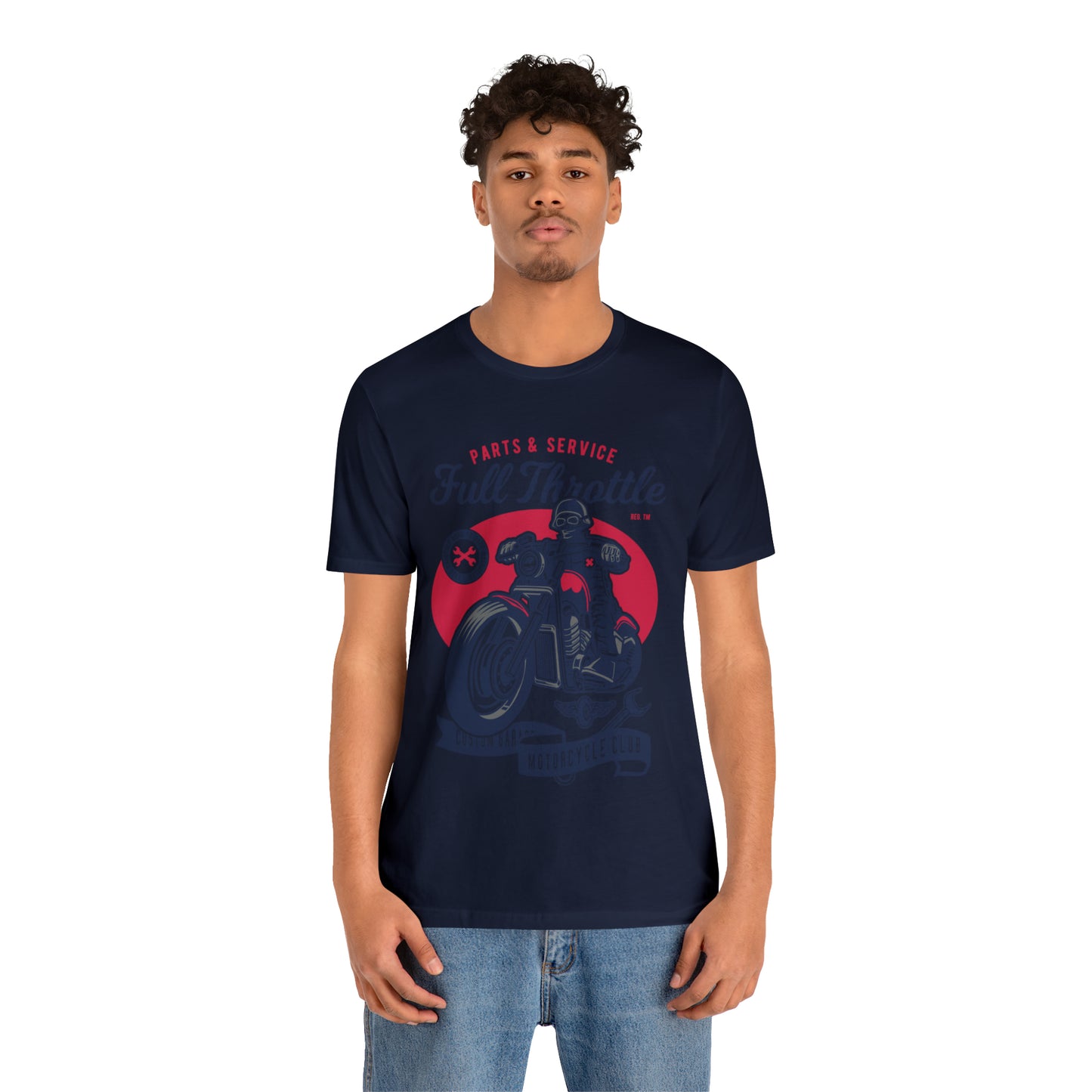FULL THROTTLE Parts & Service - Unisex Jersey Short Sleeve Tee