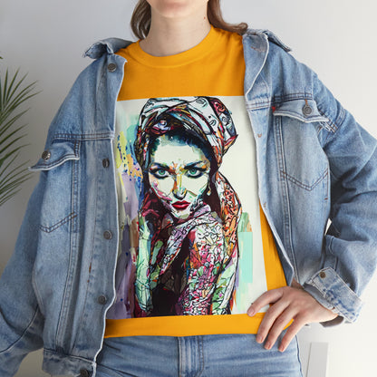 EASTERN BEAUTY - Airt on a Shirt  - Unisex Heavy Cotton Tee - AUS