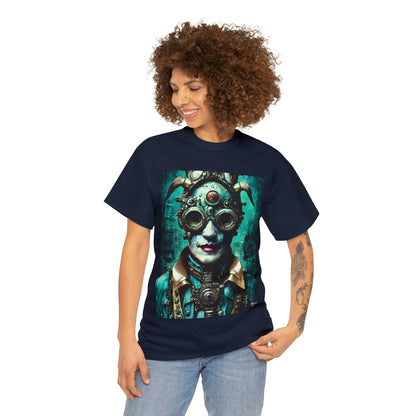 CYBER-STEAMPUNK LORD - Airt on a Shirt  - Unisex Heavy Cotton Tee - AUS