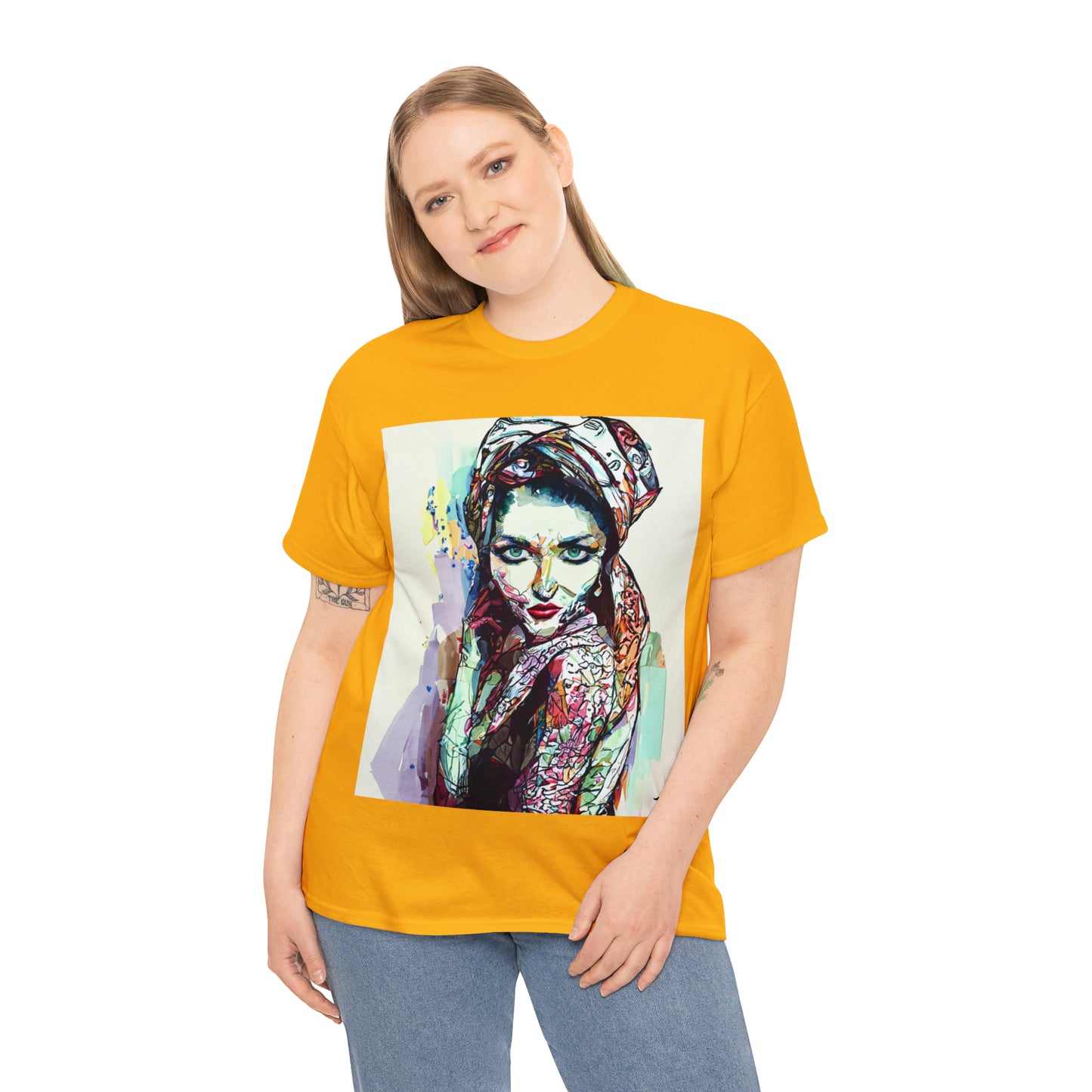 EASTERN BEAUTY - Airt on a Shirt  - Unisex Heavy Cotton Tee - AUS