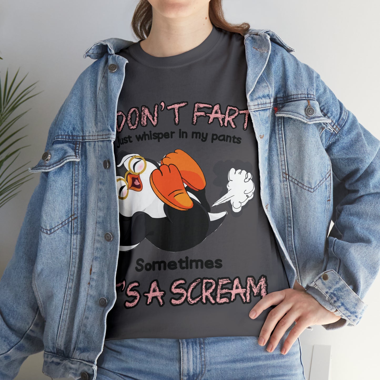 I DON'T FA*T  - Funny Unisex Heavy Cotton Tee - AUS