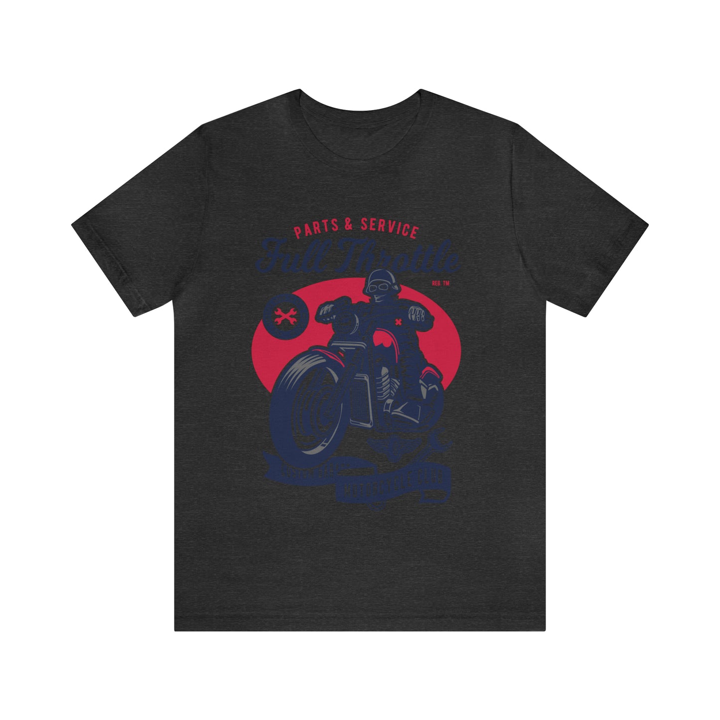 FULL THROTTLE Parts & Service - Unisex Jersey Short Sleeve Tee