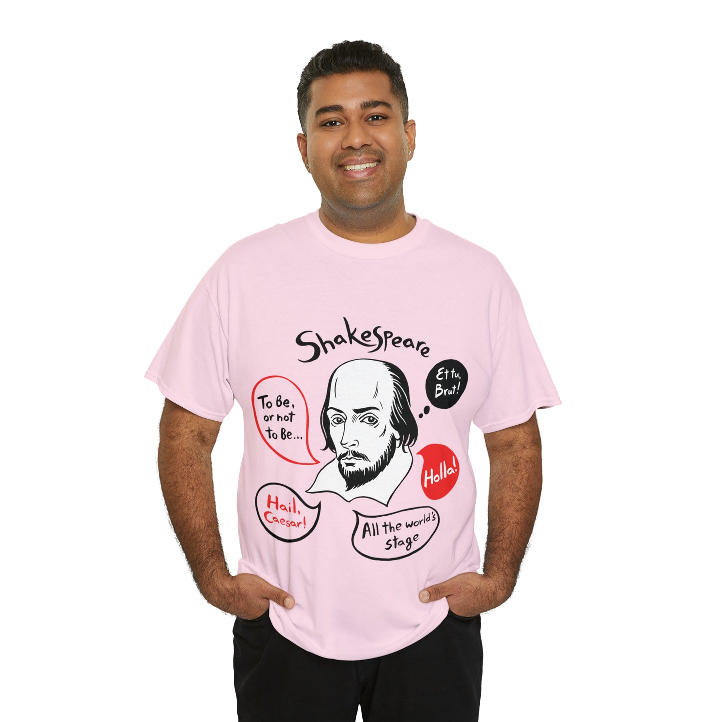 SHAKESPEARE (light) - Unisex Heavy Cotton Tee
