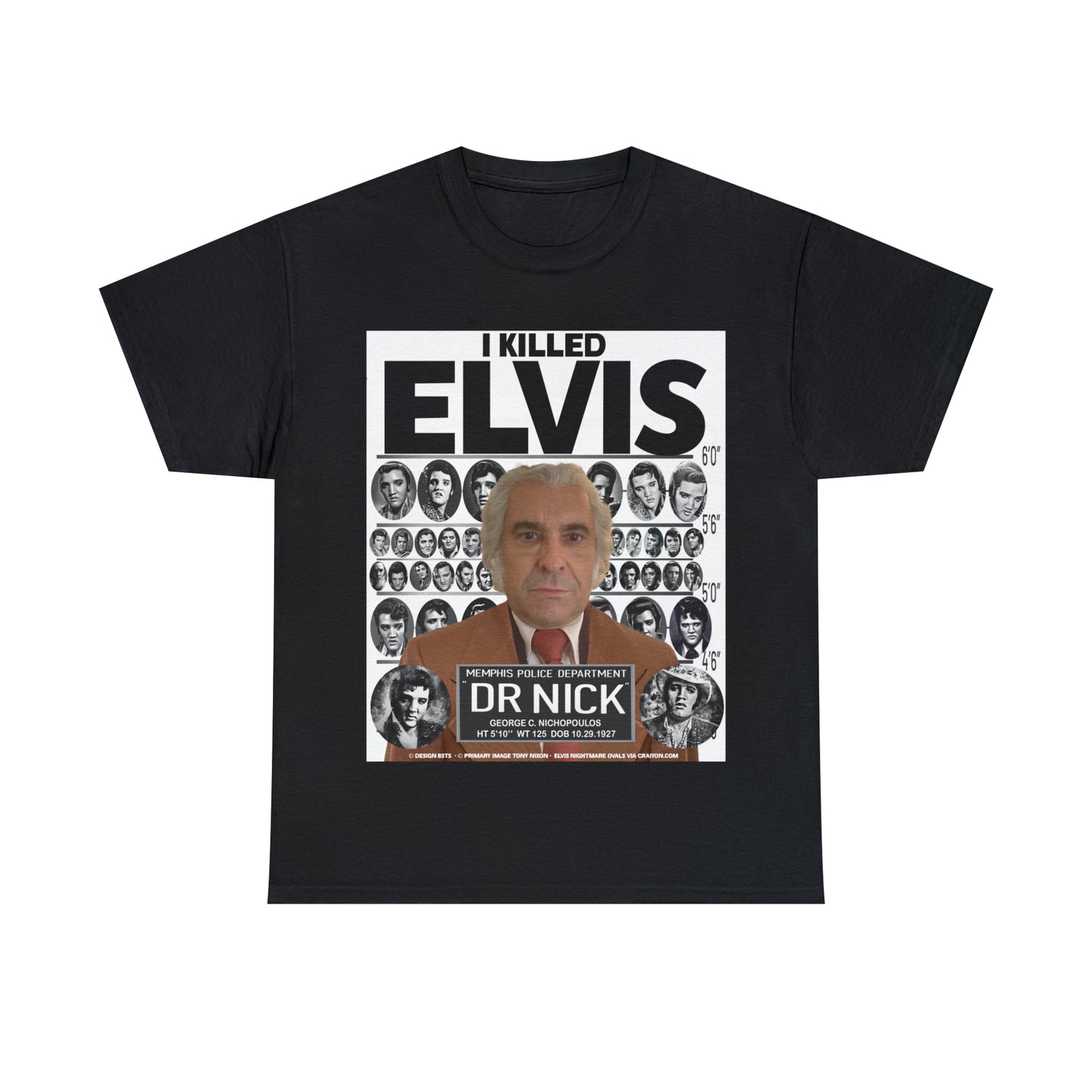 I KI**** ELVIS  - Unisex Heavy Cotton Tee - AUS
