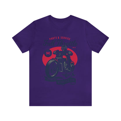 FULL THROTTLE Parts & Service - Unisex Jersey Short Sleeve Tee