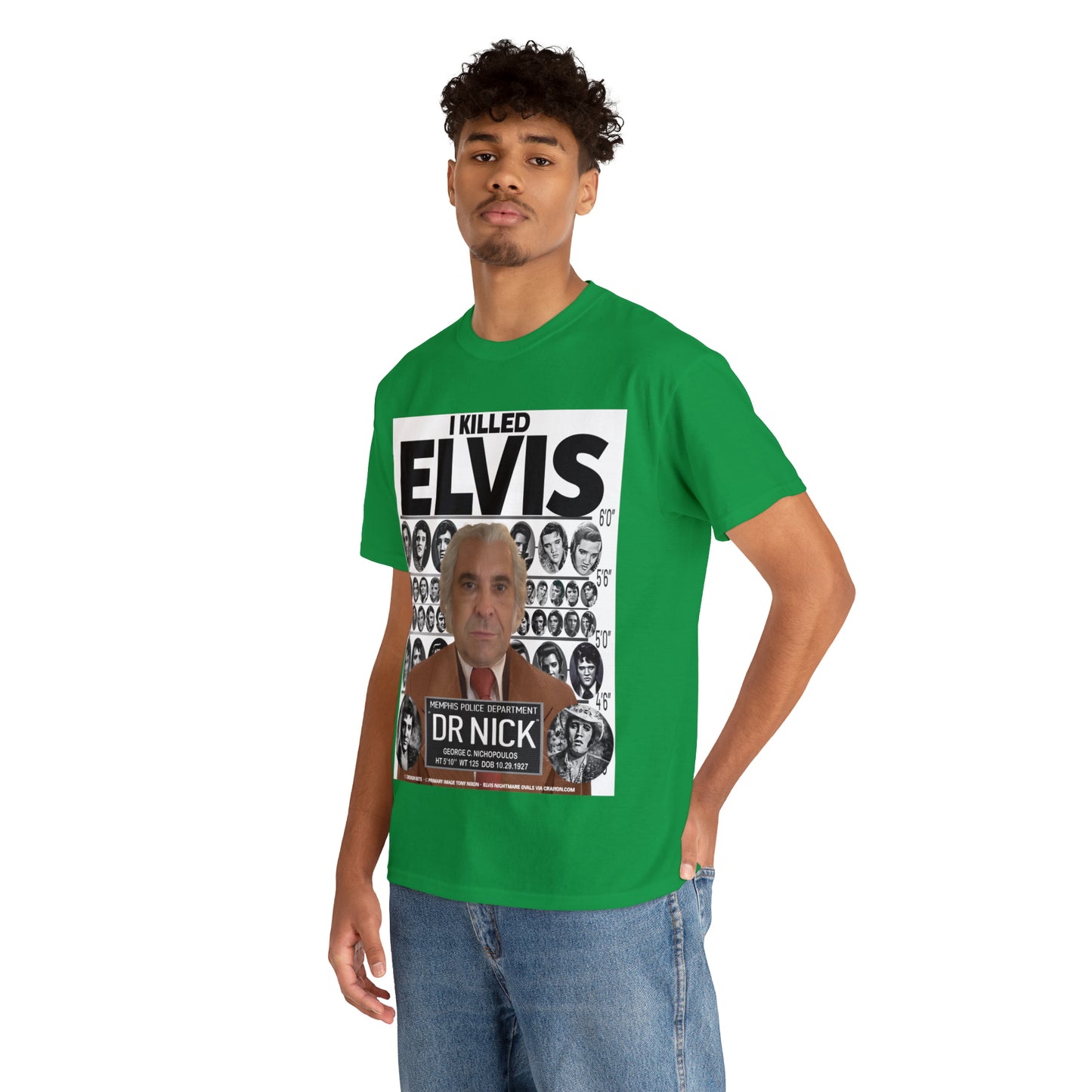 I KI**** ELVIS  - Unisex Heavy Cotton Tee - AUS