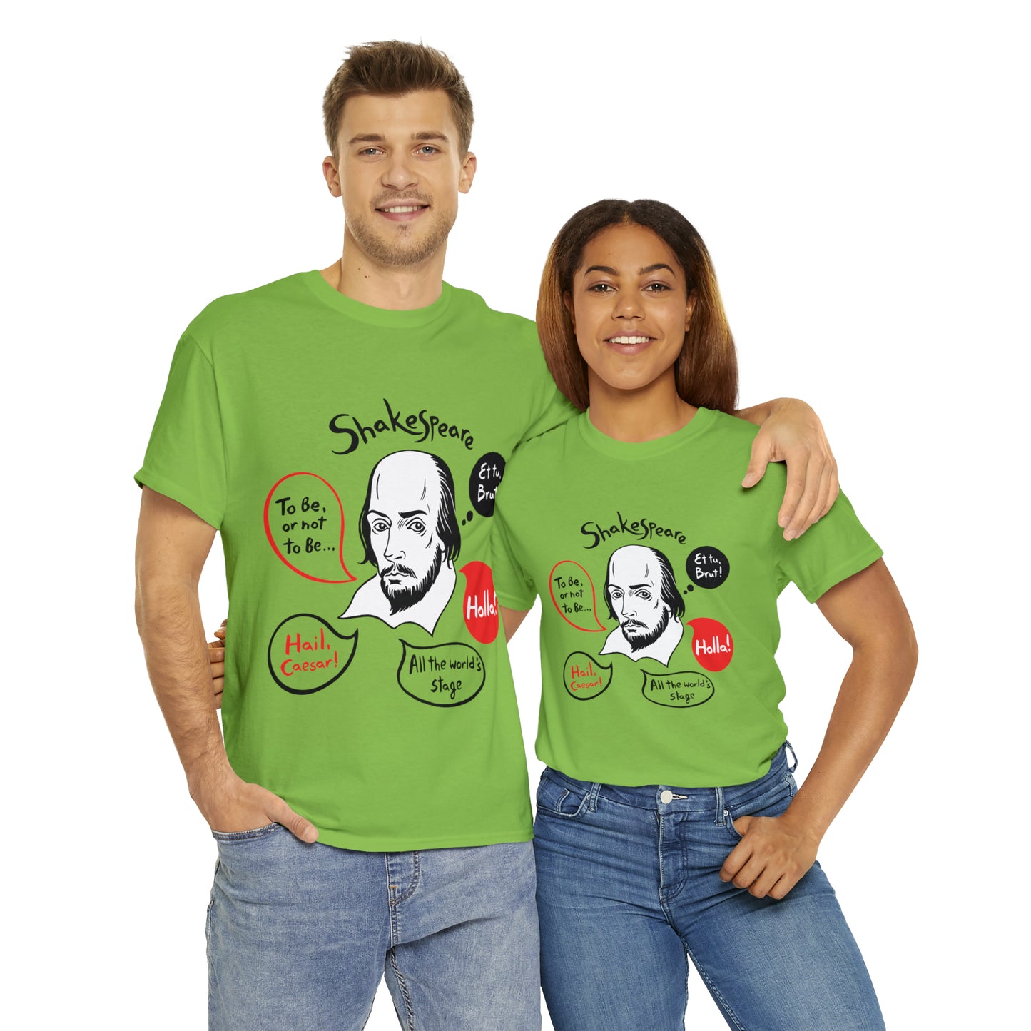 SHAKESPEARE (light) - Unisex Heavy Cotton Tee