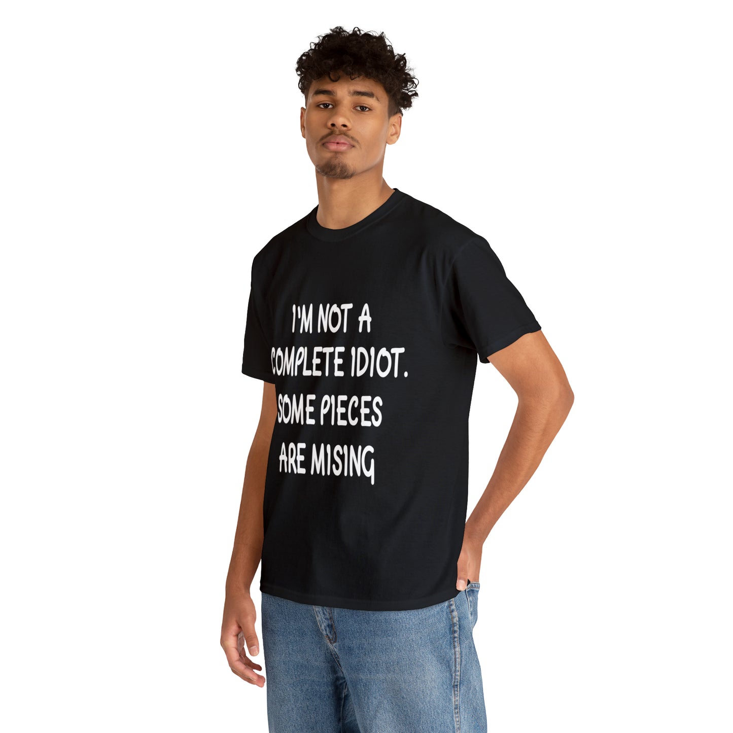 I'M NOT A COMPLETE ID***  - Unisex Heavy Cotton Tee - AUS