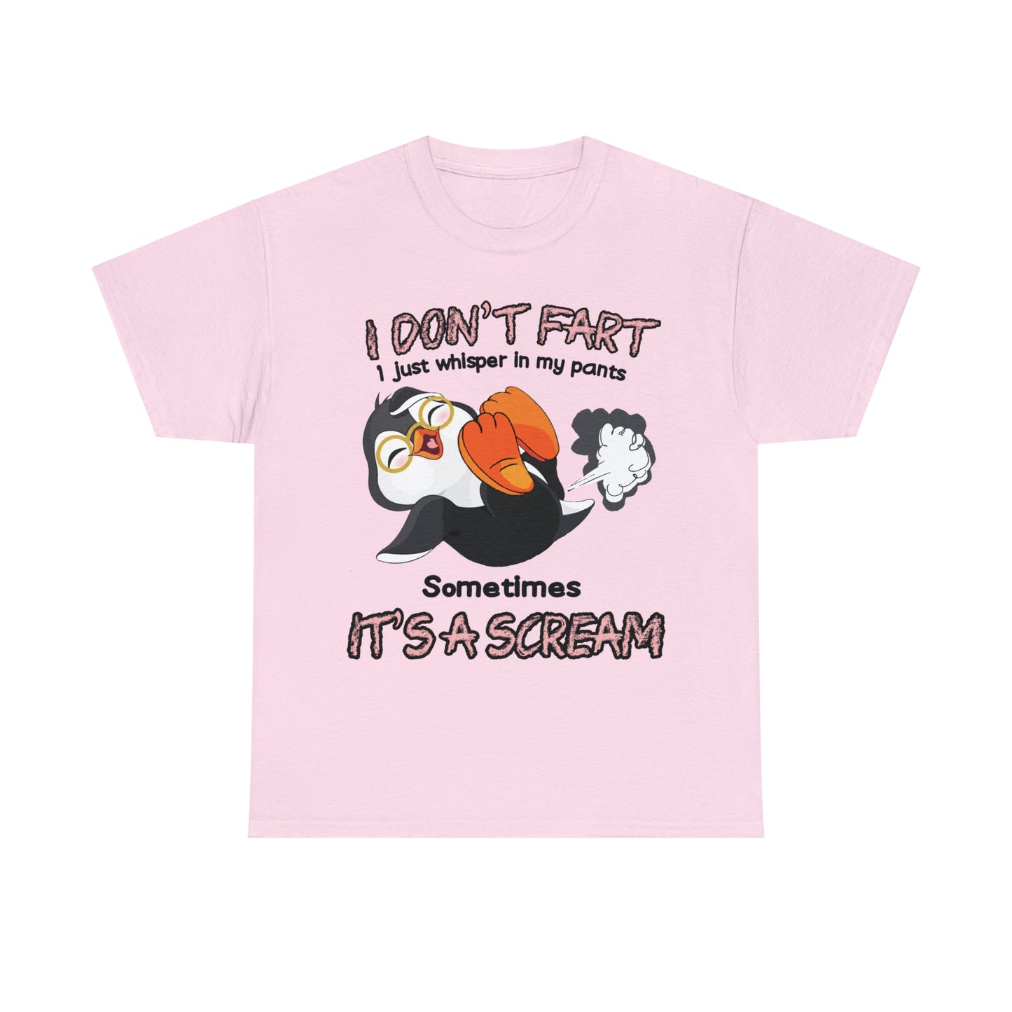 I DON'T FA*T - Funny Unisex Heavy Cotton Tee - USA