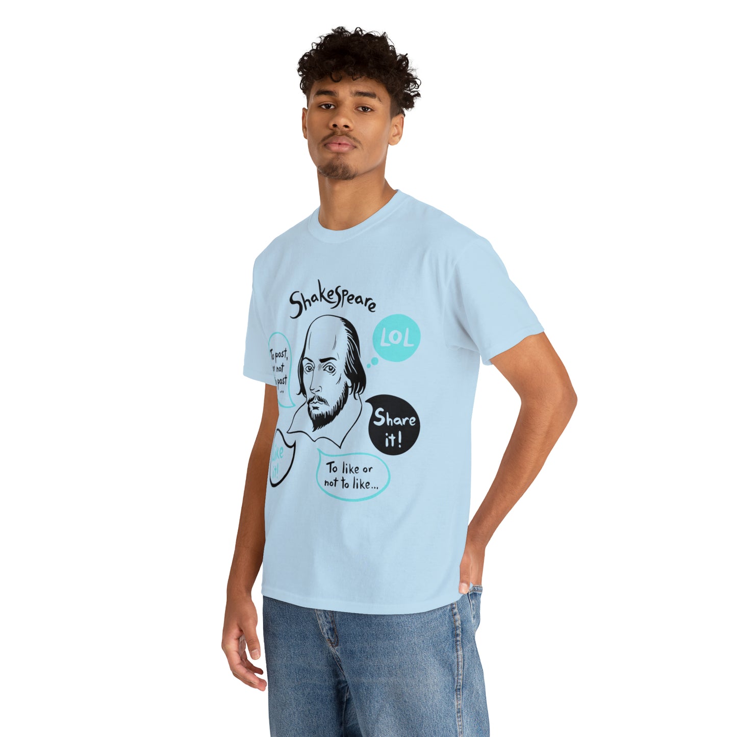 21st Century SHAKESPEARE  (light) - Unisex Heavy Cotton Tee