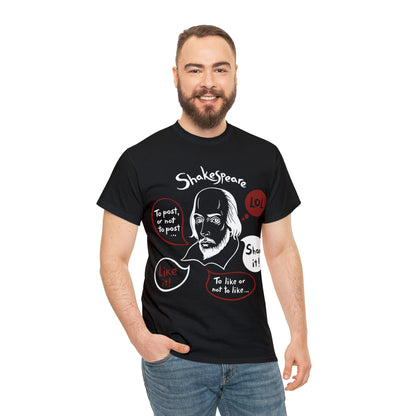 21st Century SHAKESPEARE (dark) - Unisex Heavy Cotton Tee