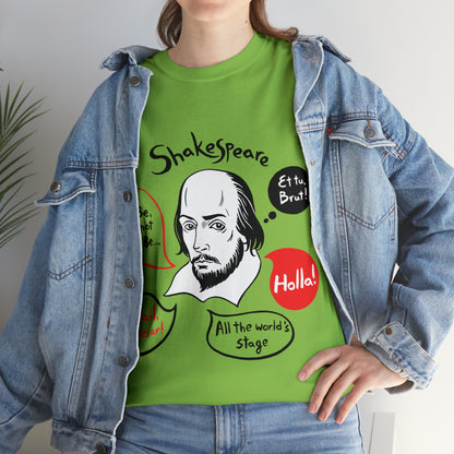 SHAKESPEARE (light) - Unisex Heavy Cotton Tee