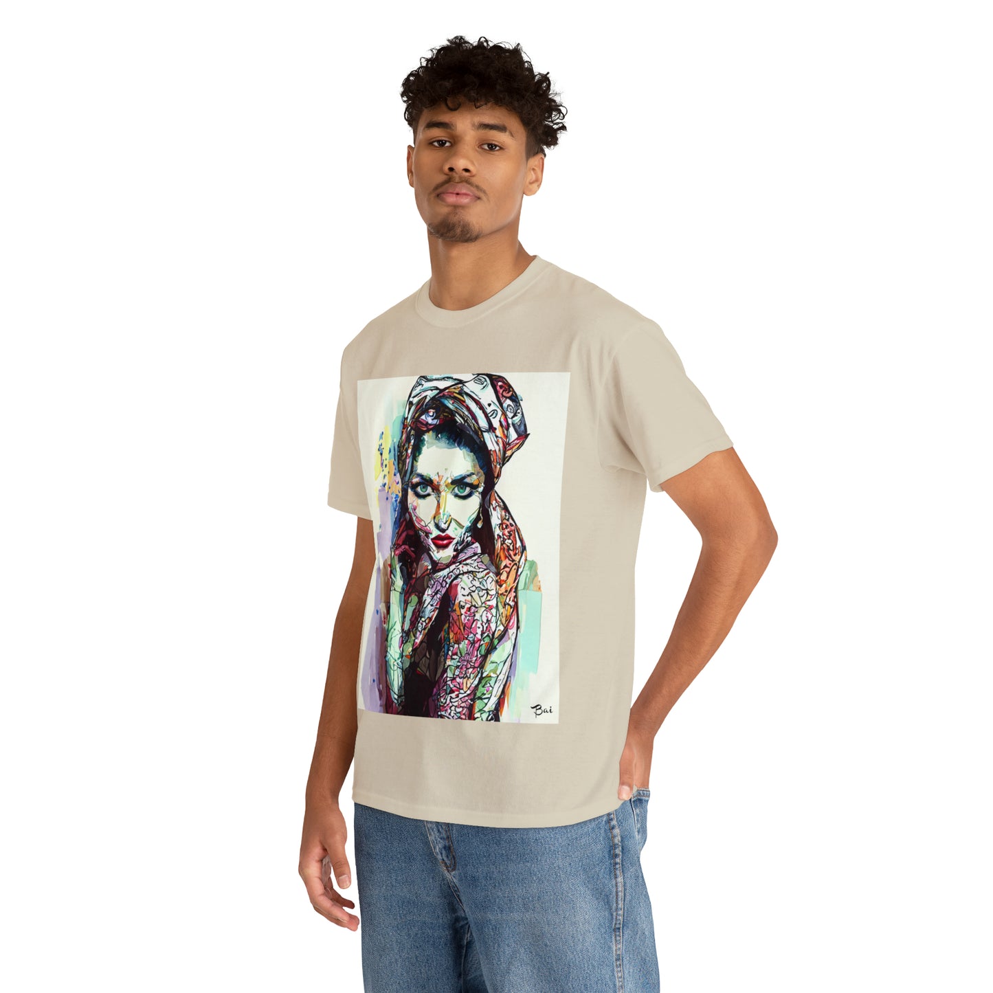 EASTERN BEAUTY - Airt on a Shirt  - Unisex Heavy Cotton Tee - AUS