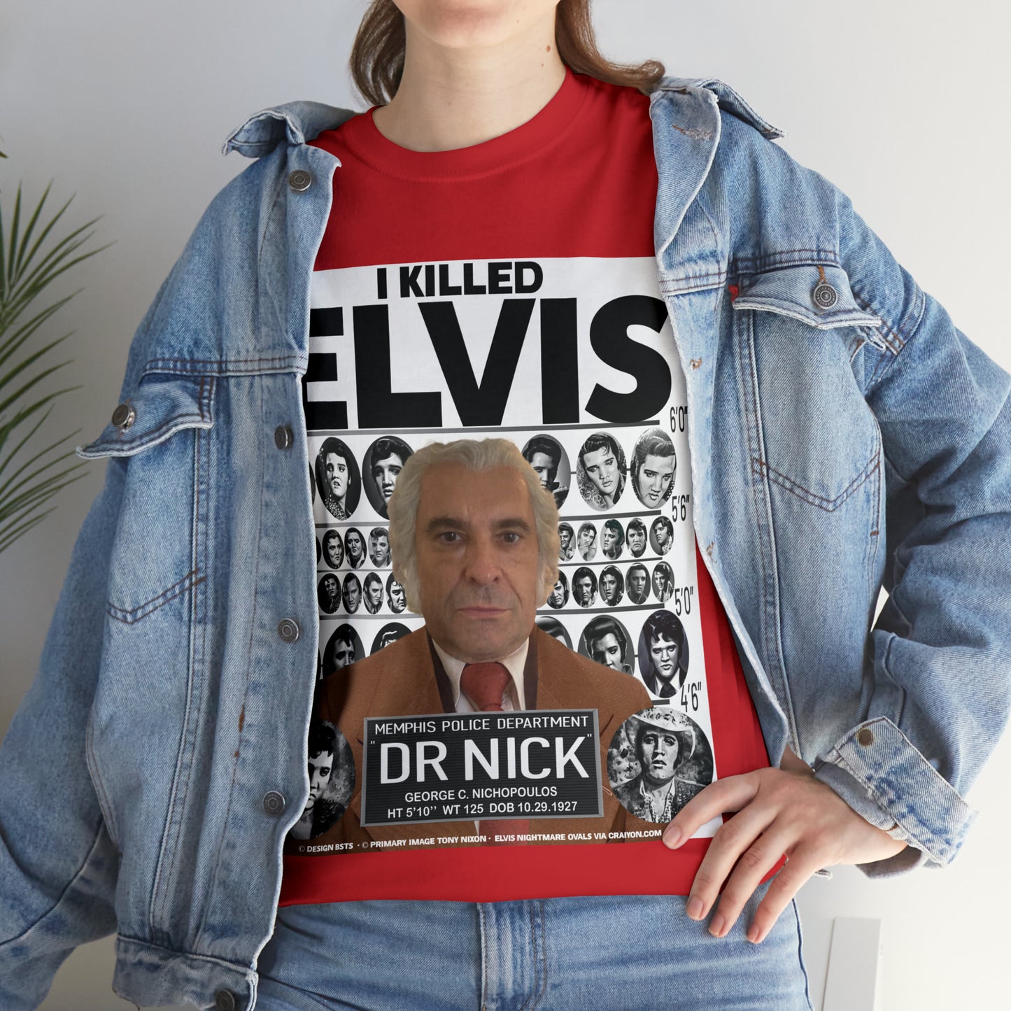 I KI**** ELVIS  - Unisex Heavy Cotton Tee - AUS