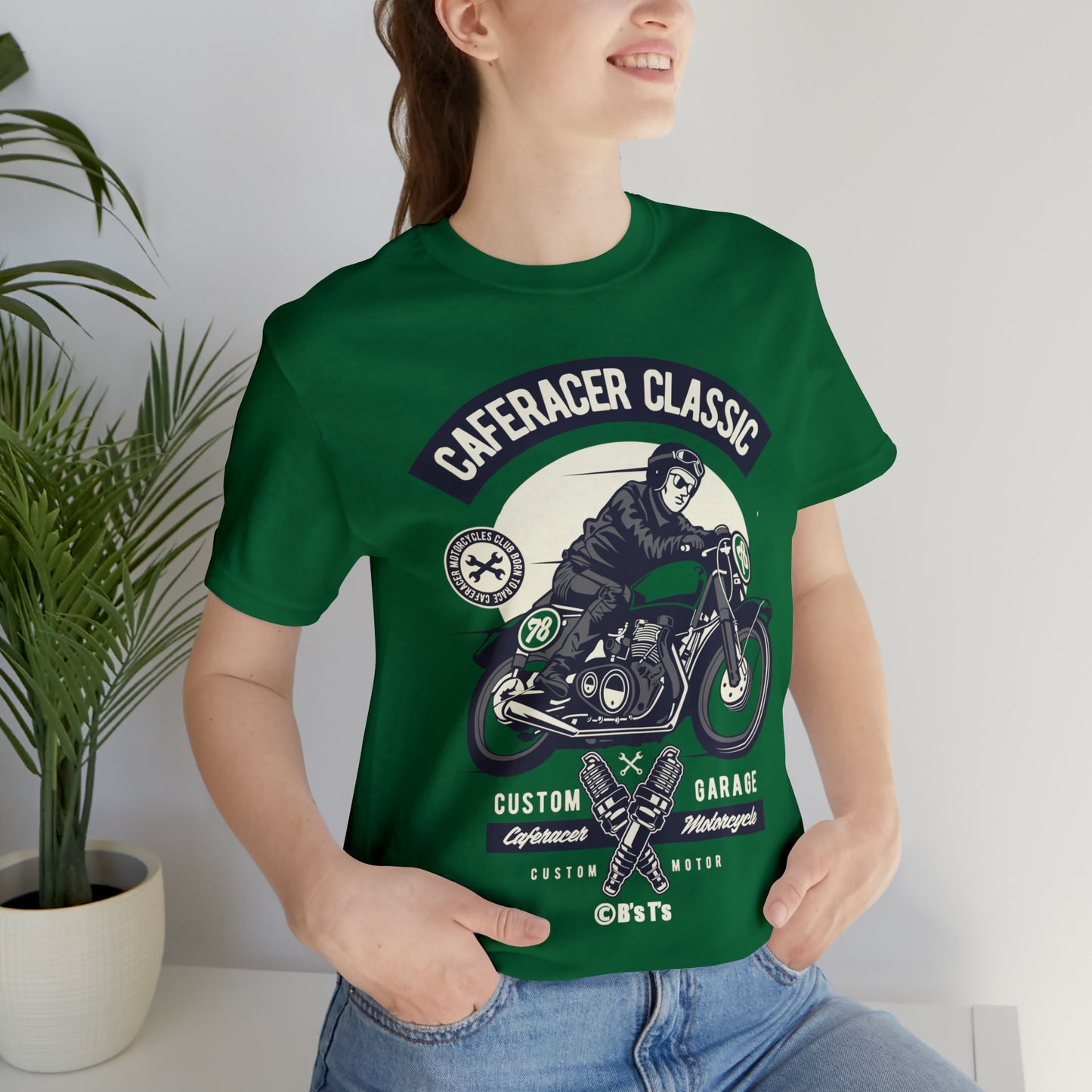 CAFE RACER Classic - Unisex Jersey Short Sleeve Tee
