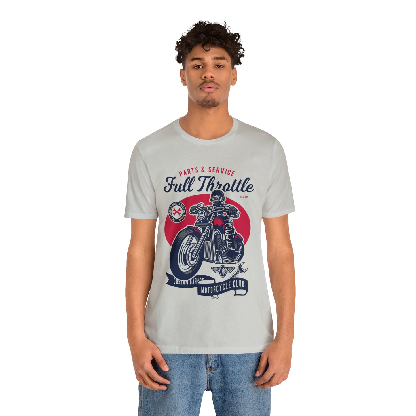 FULL THROTTLE Parts & Service - Unisex Jersey Short Sleeve Tee