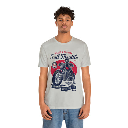 FULL THROTTLE Parts & Service - Unisex Jersey Short Sleeve Tee