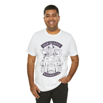 GRIM REAPER Moto Club - Unisex Jersey Short Sleeve Tee