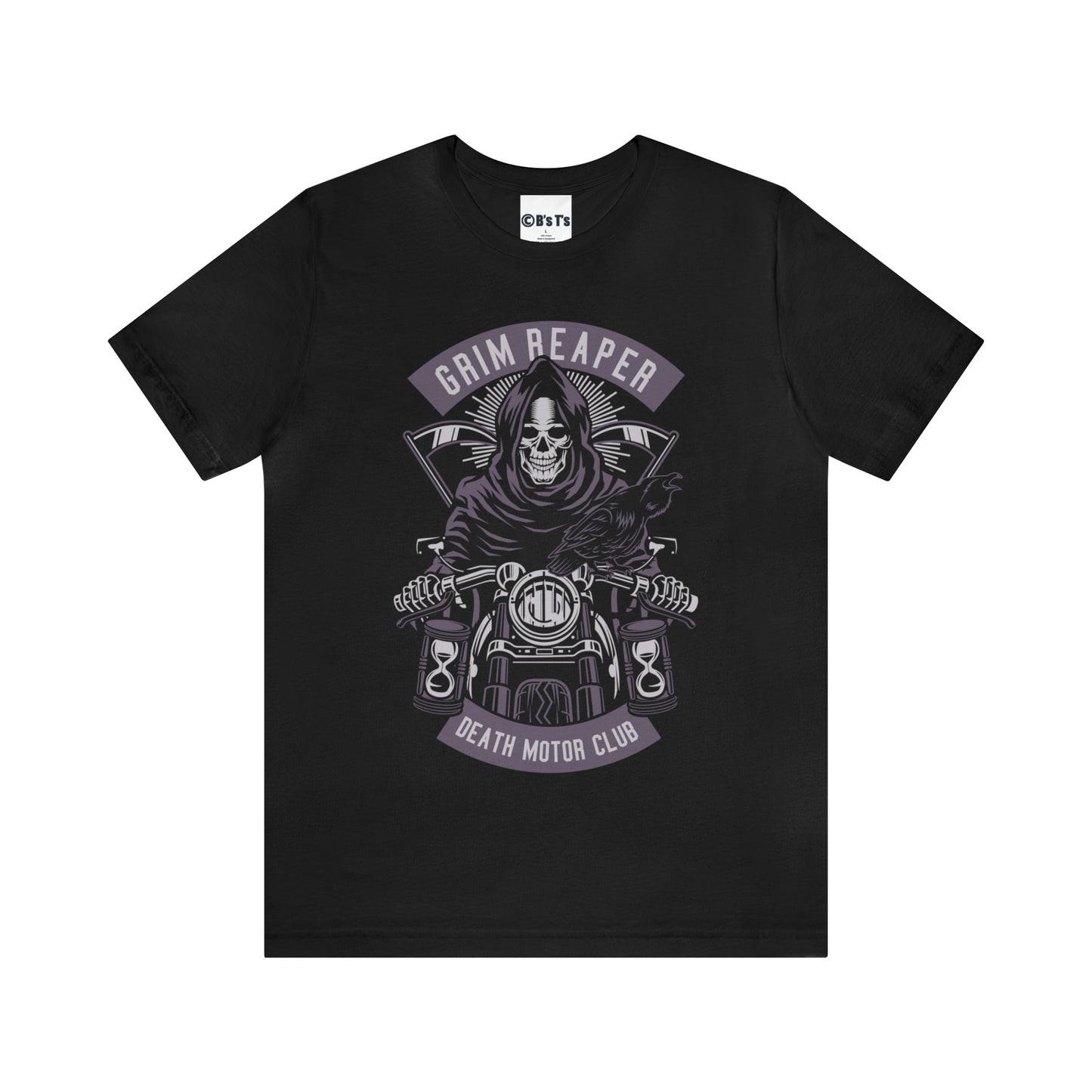 GRIM REAPER Moto Club - Unisex Jersey Short Sleeve Tee