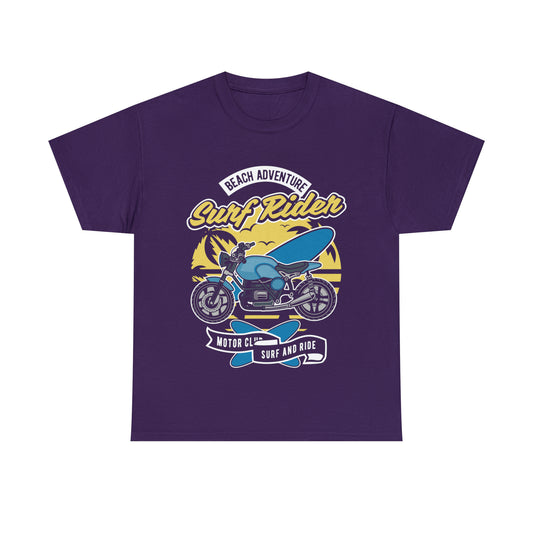 SURF RIDER - Printed in Australia - Unisex Jersey Short Sleeve Tee