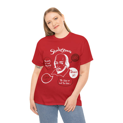 21st Century SHAKESPEARE (dark) - Unisex Heavy Cotton Tee