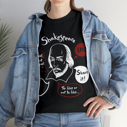 21st Century SHAKESPEARE (dark) - Unisex Heavy Cotton Tee