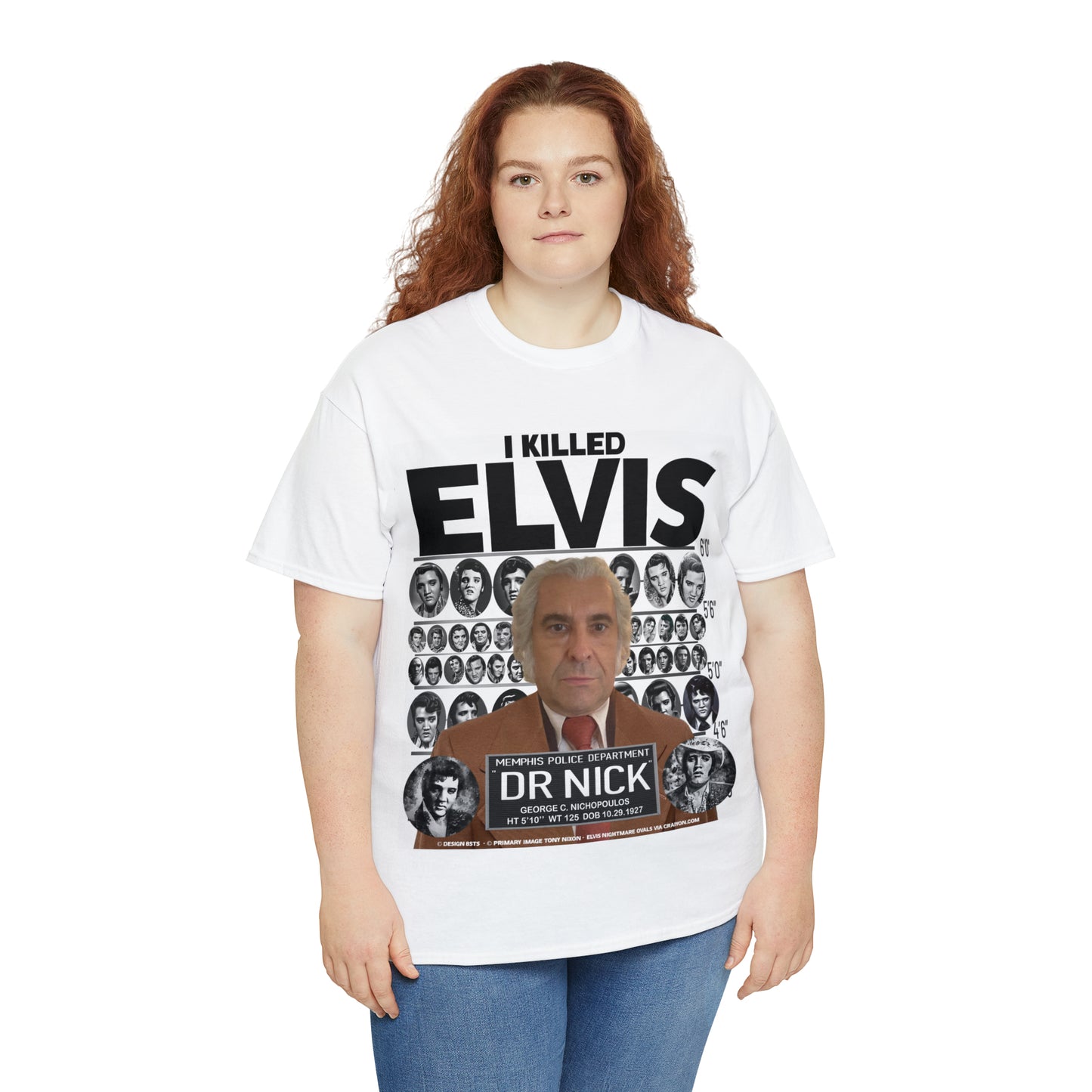 I KI**** ELVIS  - Unisex Heavy Cotton Tee - AUS