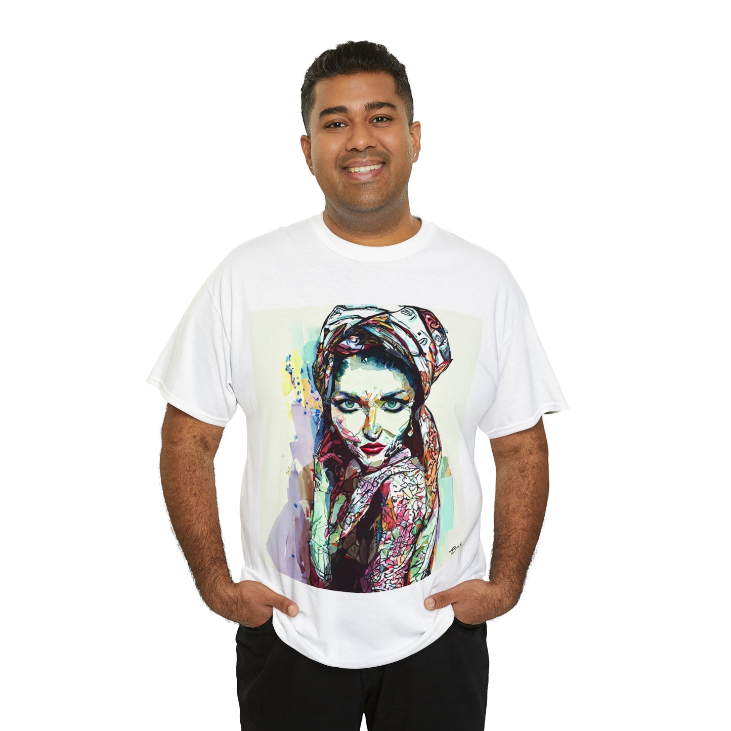 EASTERN BEAUTY - Airt on a Shirt  - Unisex Heavy Cotton Tee - AUS