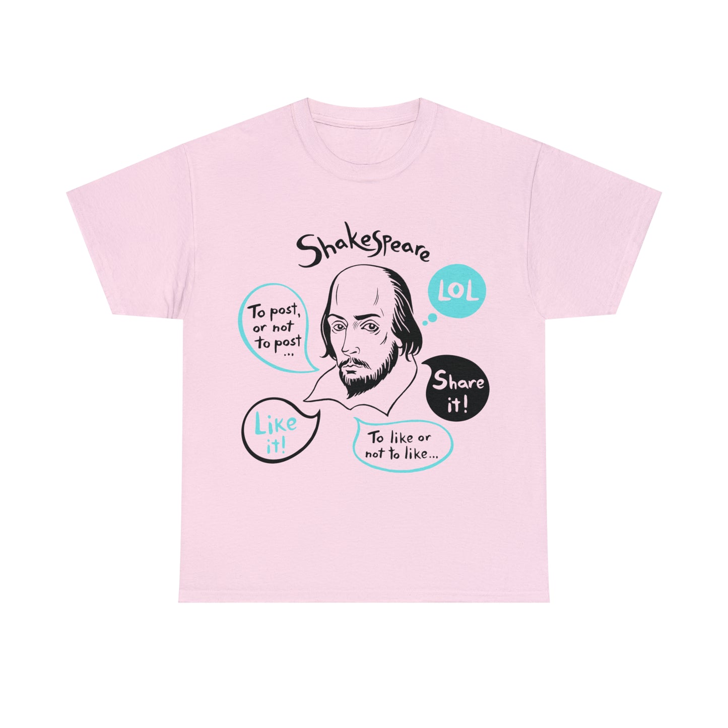 21st Century SHAKESPEARE  (light) - Unisex Heavy Cotton Tee