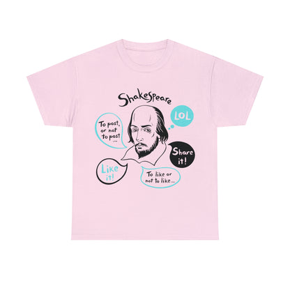21st Century SHAKESPEARE  (light) - Unisex Heavy Cotton Tee