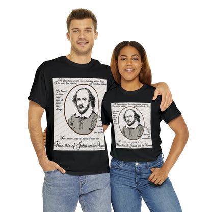 No Greater Tale of Woe... Juliet & Romeo.- Unisex Heavy Cotton Tee