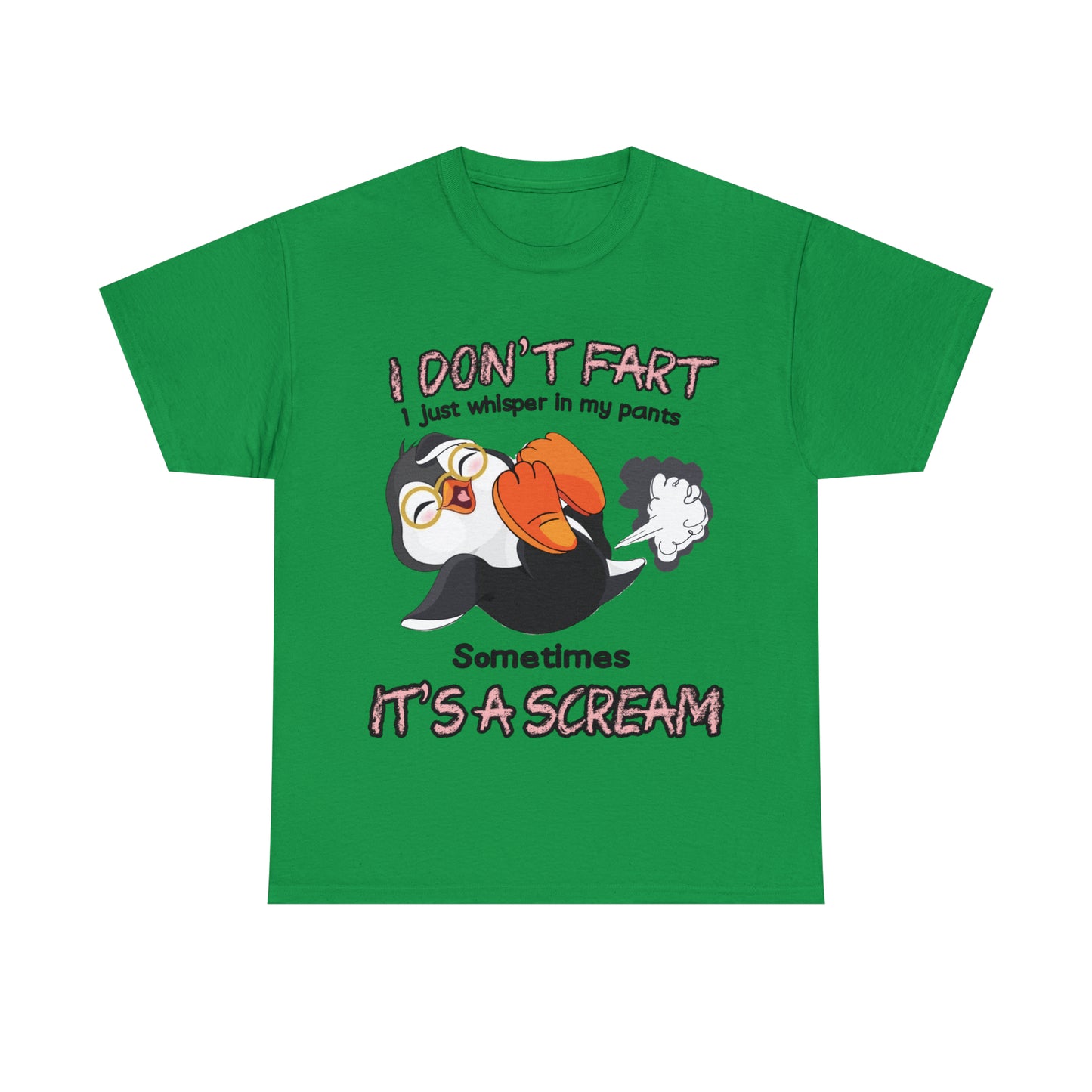 I DON'T FA*T  - Funny Unisex Heavy Cotton Tee - AUS