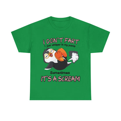 I DON'T FA*T  - Funny Unisex Heavy Cotton Tee - AUS