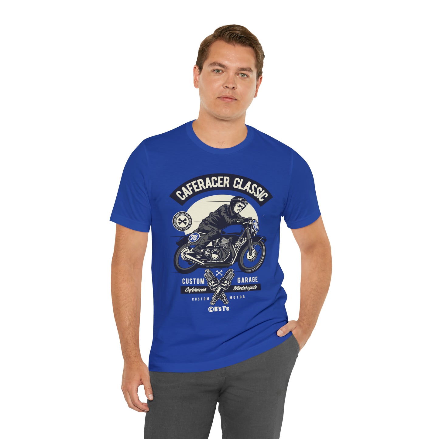 CAFE RACER Classic - Unisex Jersey Short Sleeve Tee