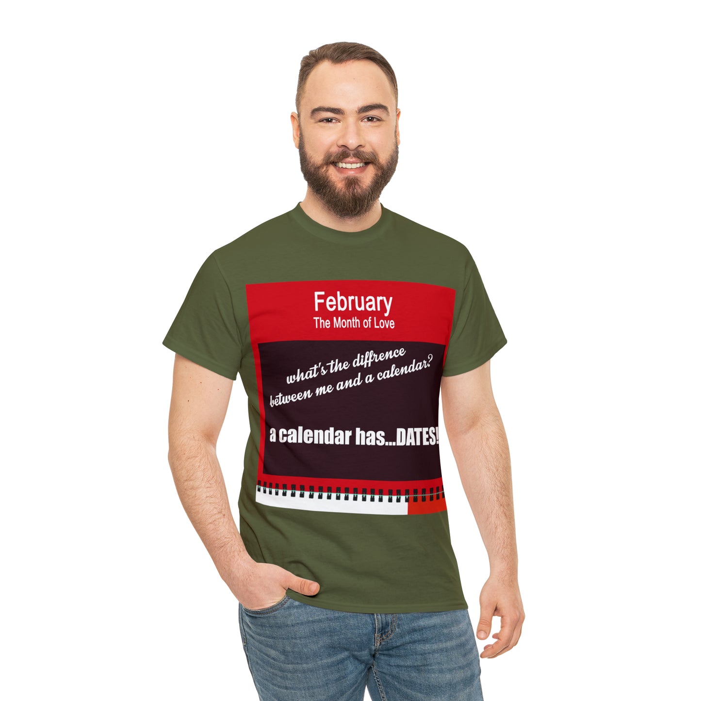 February - The MONTH OF LOVE? - Unisex Heavy Cotton Tee