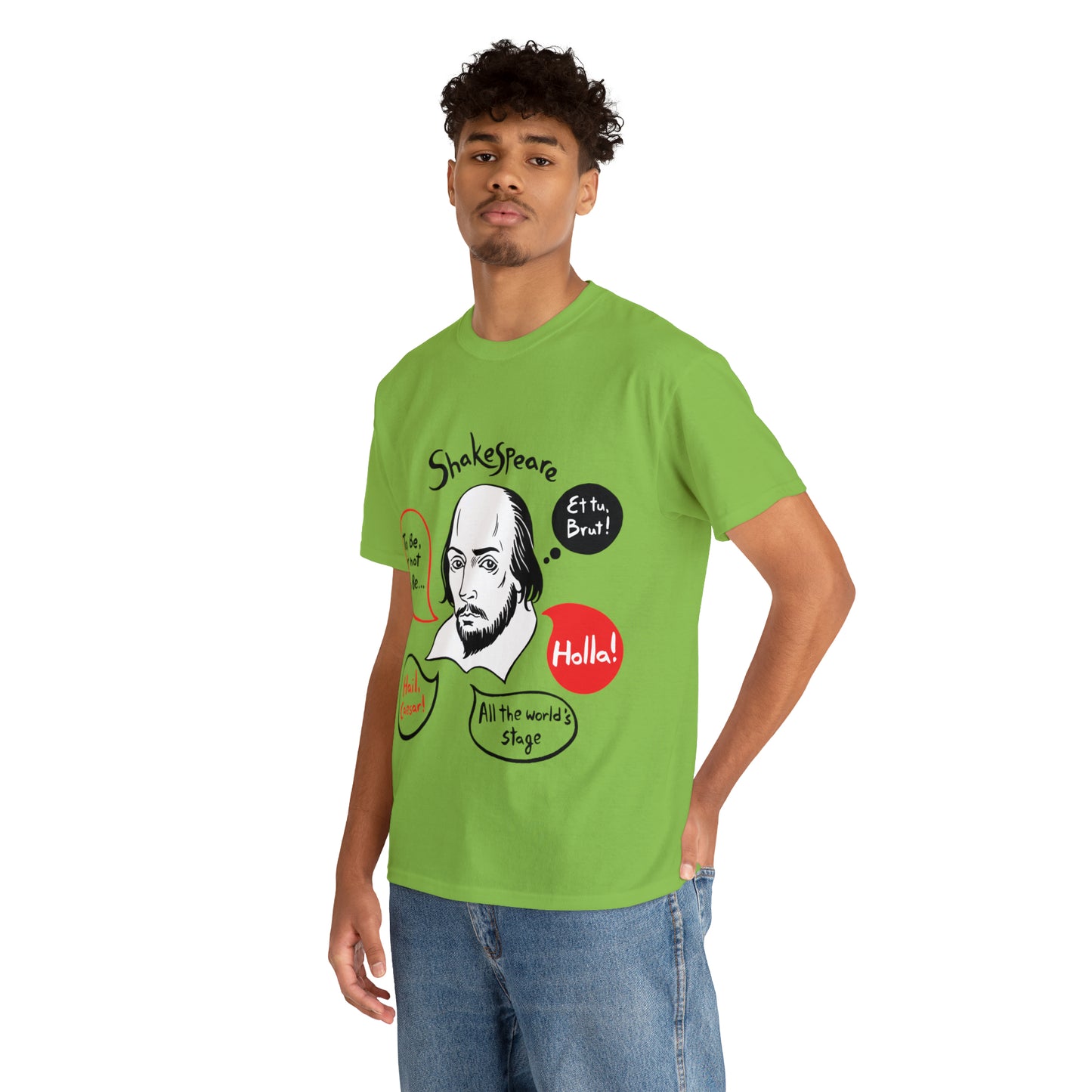 SHAKESPEARE (light) - Unisex Heavy Cotton Tee