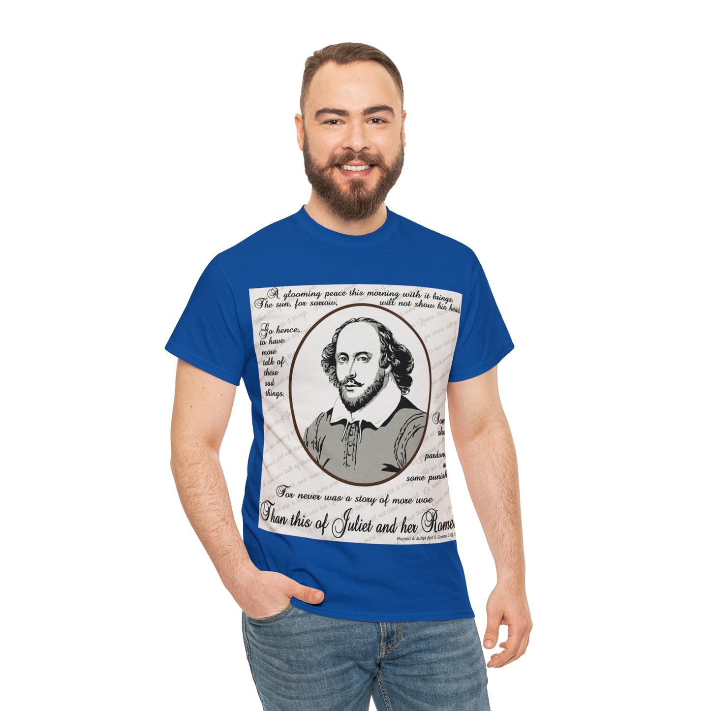 No Greater Tale of Woe... Juliet & Romeo.- Unisex Heavy Cotton Tee