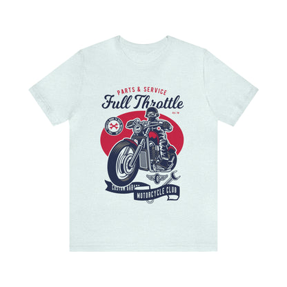 FULL THROTTLE Parts & Service - Unisex Jersey Short Sleeve Tee