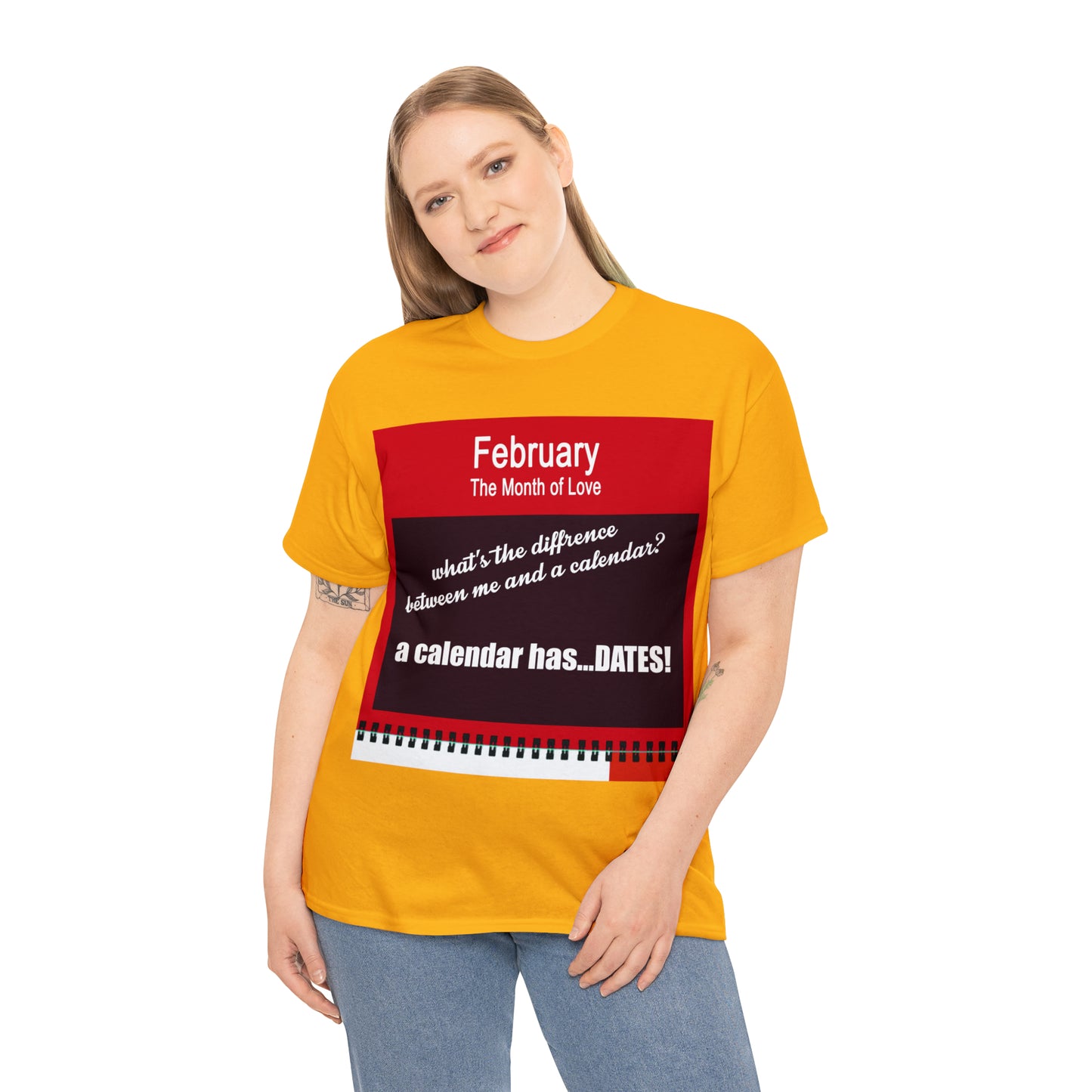 February - The MONTH OF LOVE? - Unisex Heavy Cotton Tee